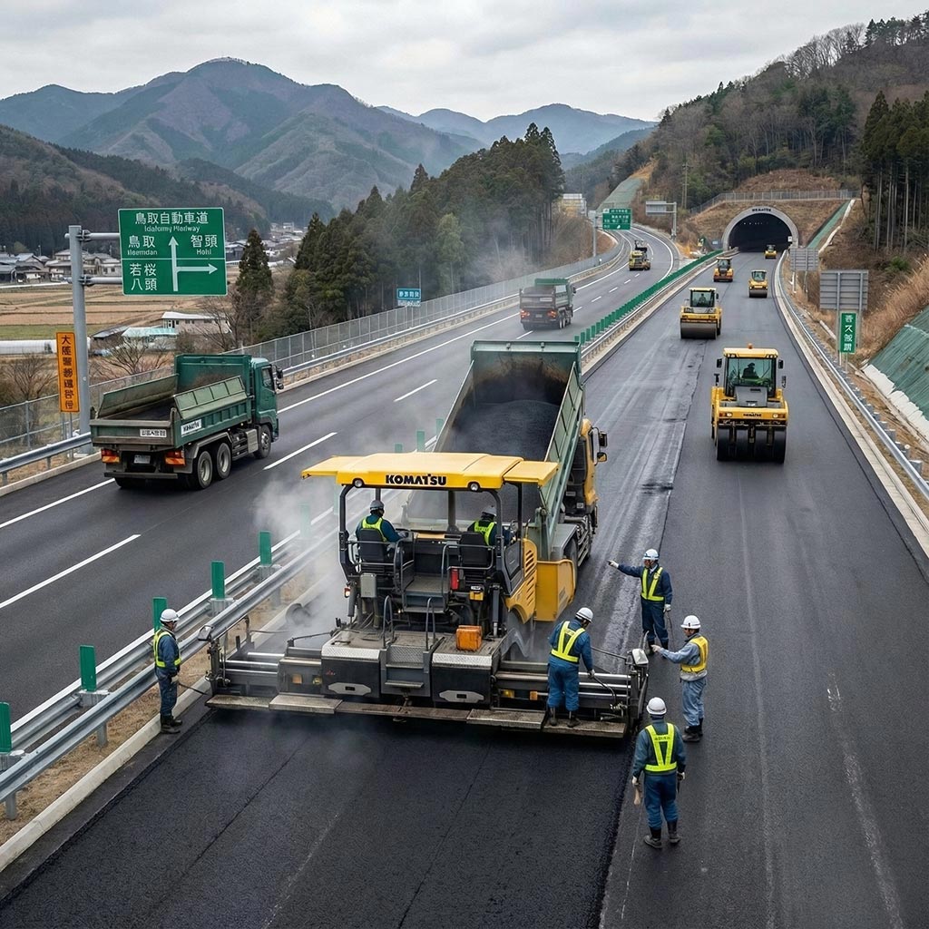 道路舗装工事
